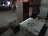 (3) Metal Cabinets and Box