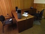 Desk, Chairs, Computers and File Cabinets (Contents of Office) (BUYER MUST