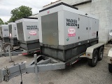 2011 WACKER NEUSON G180, 143KW Portable Generator, s/n 20078865, JD diesel