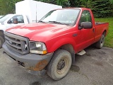 2003 FORD F-250XL Super Duty 4x4 Pickup Truck, VIN# 1FTNF21L23EB30605, 5.4L