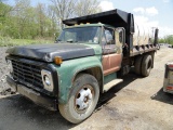 1978 FORD F-600 Single Axle Dump/Water Truck, VIN# F61EVAG0603, V-8 gas eng