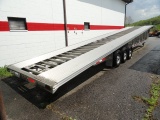 2013 FEATHERLITE 3150 Tri Axle 53' Gooseneck Aluminum Wedge Car Trailer, VI