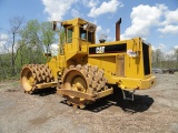 1989 CATERPILLAR 825C Soil Compactor, s/n 86X00898, Cat 3406 diesel and pow