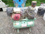 SPEEDAIRE Horizontal Air Compressor, Honda gas