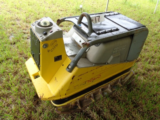 2015 WACKER DPU7060 Remote Trench Plate Compactor, s/n 10490088, powered by