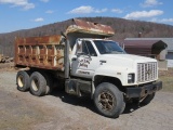 1988 CHEVROLET Kodiak Tandem Axle Dump Truck, VIN# 1GBT7H4J5LJ202054, power