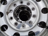(4) UNUSED 11R24.5 Tires, with aluminum rims