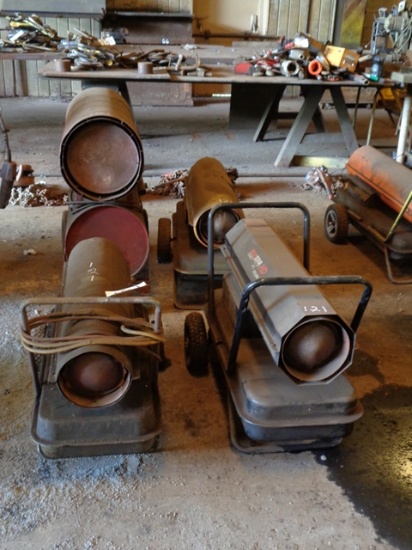 (4) Portable Space Heaters (OAKDALE)