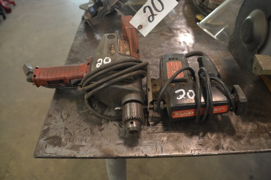 MILWAUKEE 1/2" Electric Drill and CRAFTSMAN Jig Saw  (INDIANA)