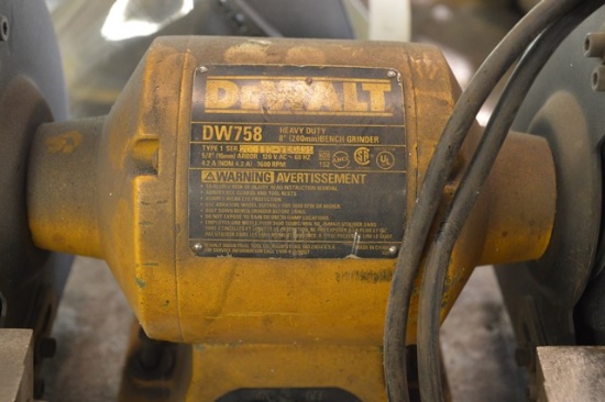 DEWALT DW758 Dual Wheel Pedestal Grinder (INDIANA)