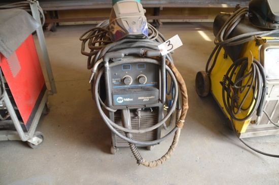 2008 MILLER Millermatic 252 Portable Electric Wire Feed Welder, s/n LJ35000