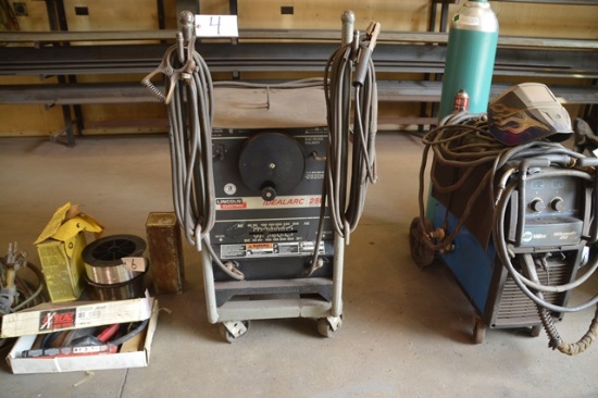 2009 LINCOLN Idealarc 250 Portable Electric Welder, s/n 11094U1060210499, w