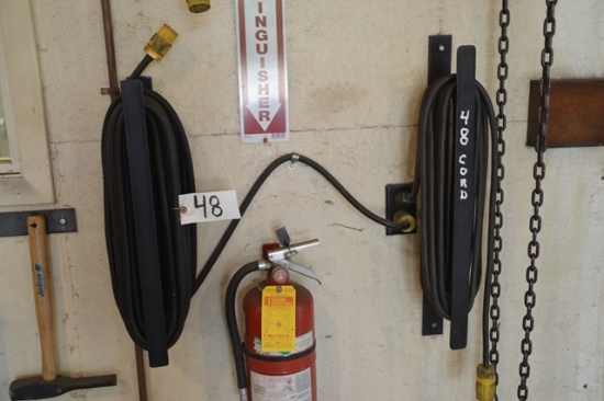 Power Cables (Mounted on Wall Around Shop) (INDIANA)