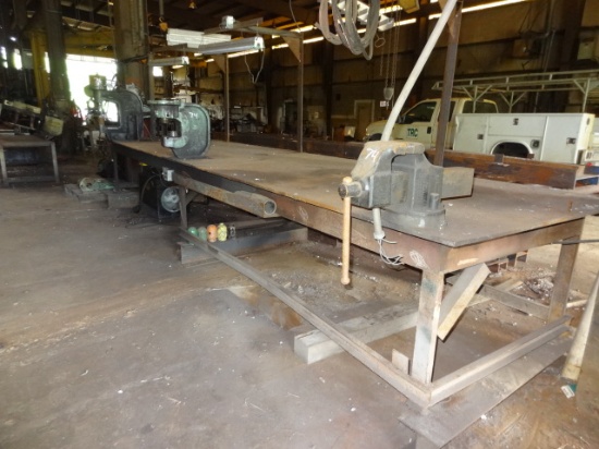 (2) WHITNEY Hydraulic Punches, with Fabriline hydraulic power unit, steel s