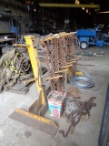 Lifting Chains, Binders, Nylon Slings, and Chain Rack (OAKDALE)