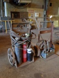 (2) Torch Sets, with carts (OAKDALE)