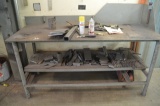 (2) Metal Shop Tables (INDIANA)