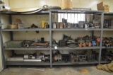 Metal Shelf and Contents (In Tool Room) (BUYER MUST LOAD) (INDIANA)