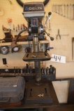 DELTA 40XL Drill Press, with vise, bits, and bit sharpener (INDIANA)