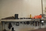 Assorted Tools on Wall and Top Shelf (INDIANA)