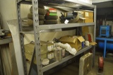 Metal Shelf, Metal Cabinets, Welding leads, Wooden Desk and Cabinet (Conten