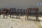 (38) Metal Horses (Along One Side of Building) (INDIANA)