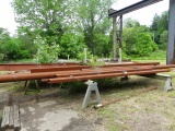 Large Quantity of Steel Stock and Scrap (Inside and Outside of Building) (B