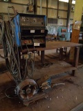 MILLER Dimension 652 Electric Welder, s/n LJ130973C, with wire feeder and s