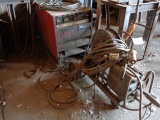 LINCOLN Idealarc DC-600 Electric Welder, s/n U1950807910, with wire feeder