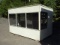 UNUSED Control House: 8' wide x 12' long x 8' high, glass on (4) sides, 1