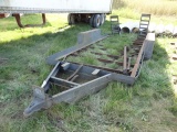 16' Tandem Axle Trailer Frame, with ramps and fenders (NO TITLE)