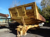 CATERPILLAR D550B End Dump Body, with frame