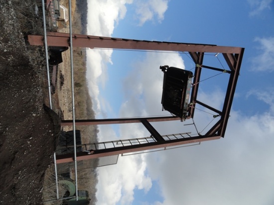 Belt Magnet Tower Consisting of: IMI 36" x 66" Suspended Hydraulic Belt Mag