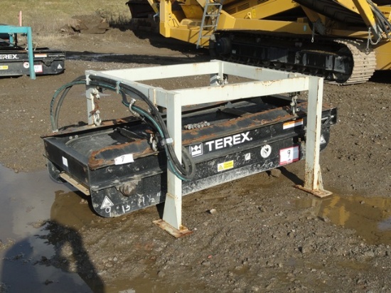 2015 TEREX Model CP020-100-01, 30"x78" Suspended Hydraulic Cross-Belt Magne