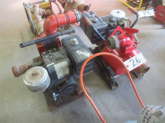 (2) 3" Gas Powered Centrifugal Pumps (Bless) (BOTH RUN)