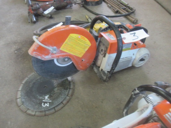 STIHL TS460 Demo Saw and Blades (Not Running)