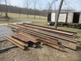 (15) assorted Steel I-Beams (BUYER MUST LOAD)