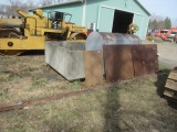 Steel Plate (Laying Against Concrete Dyke)