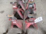 (4) 6 Ton Jack Stands