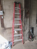 WERNER 8' Fiberglass Step Ladder