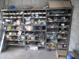 Metal Shelving Unit and Contents (BUYER MUST LOAD)