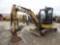 2008 CATERPILLAR Model 303C CR Mini Hydraulic Excavator, s/n BXT04197, powe