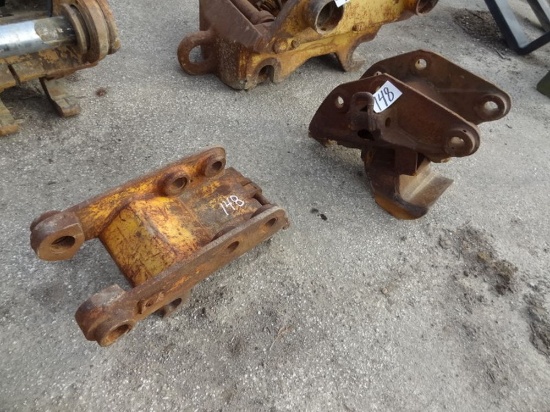 (2) Manual Quick Couplers