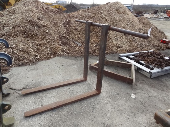 48" Hanging Bucket Forks
