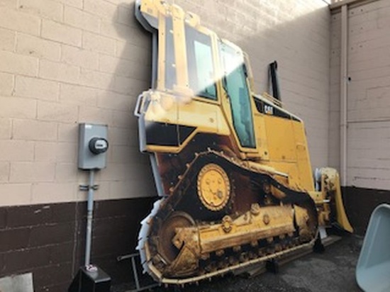 2-Sided CAT Crawler Tractor Sign (Largest dimensions 12'2" height and 17' l