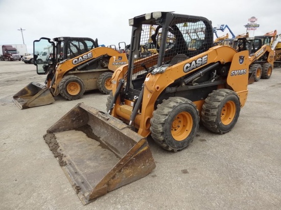 2013 CASE Model SV185 Skid Steer Loader, s/n NDM466648, powered by diesel e