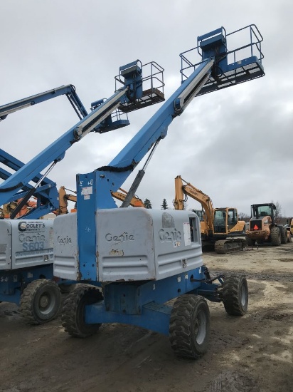 2008 GENIE Model S40, 40', 4x4 Aerial Lift, s/n S4008014567, powered by Deu