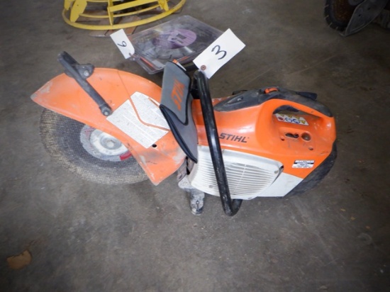 STIHL TS420 Demo Saw