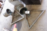 (2) Pipe Roller Stands, Pipe Fittings, and Couplers