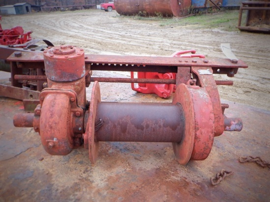 (2) TULSA Chain Drive Winches